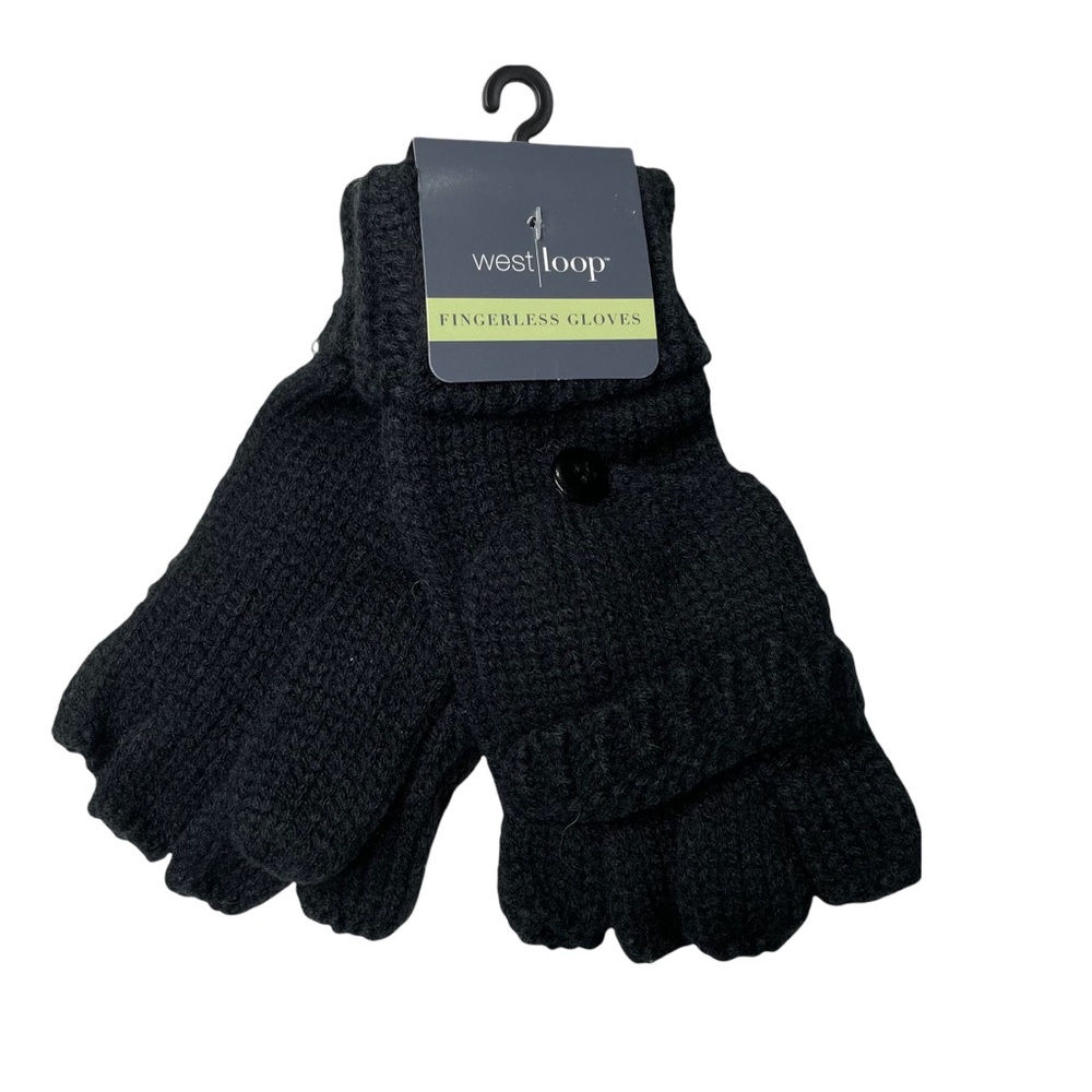 West loop fingerless gloves